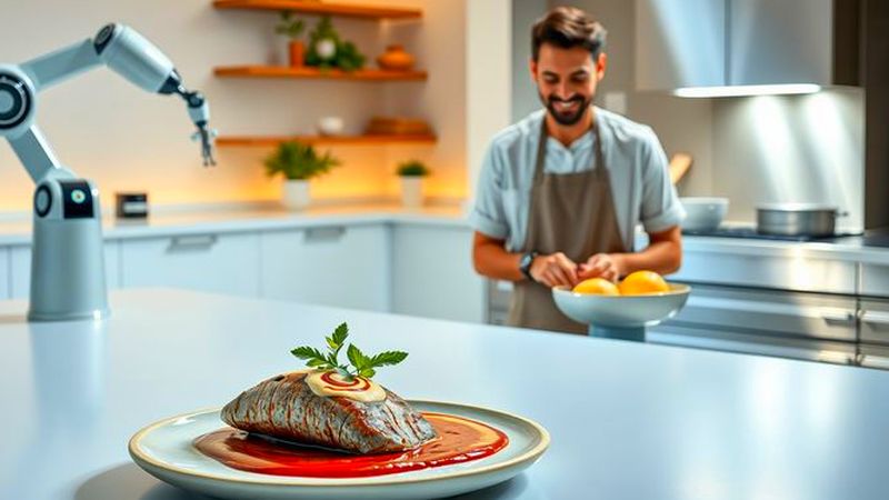 Un artista crea un hogar acogedor y culinario