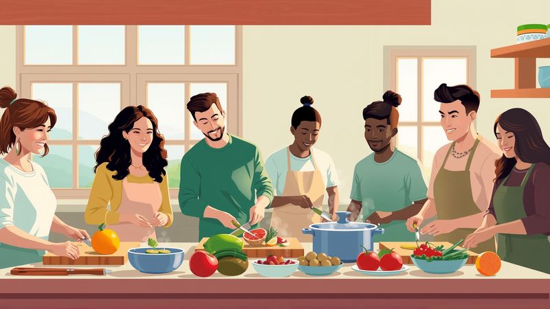 Cocina acogedora