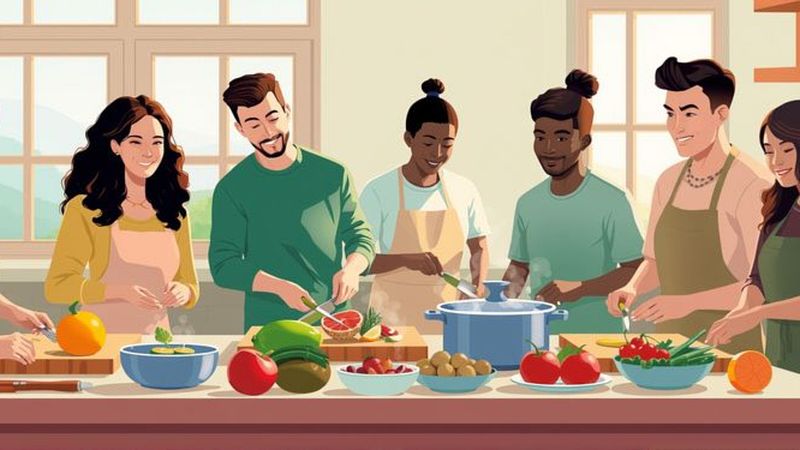 Cocina acogedora