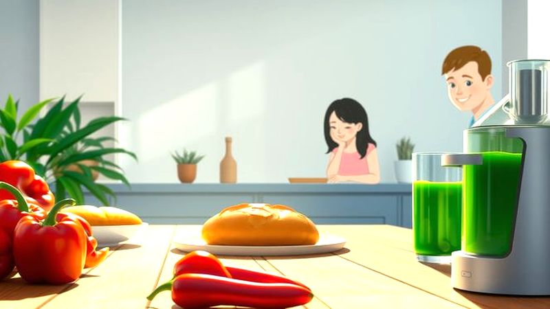 Una cocina tranquila ofrece abundancia y sosiego