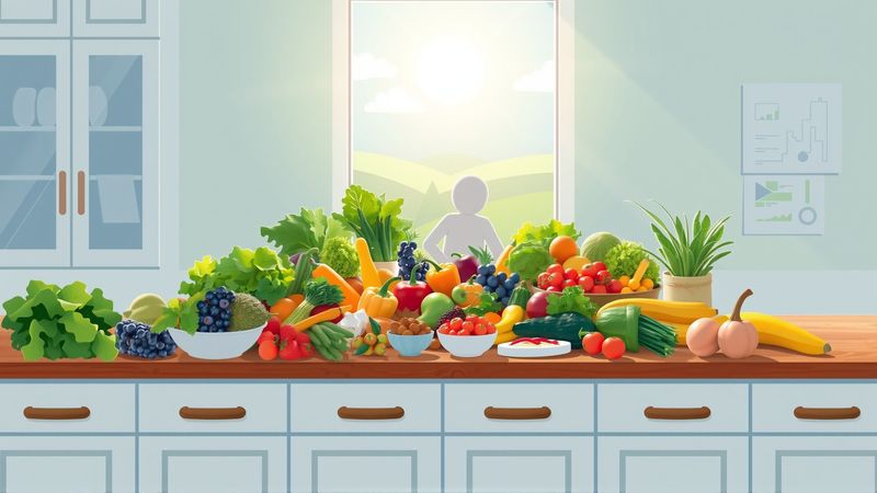 Una cocina soleada y nutritiva prospera