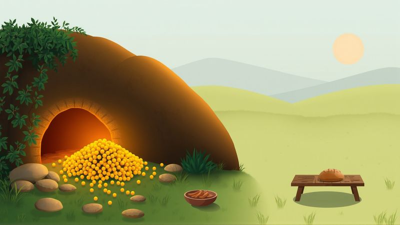 Un horno terroso cálido invita a la paz