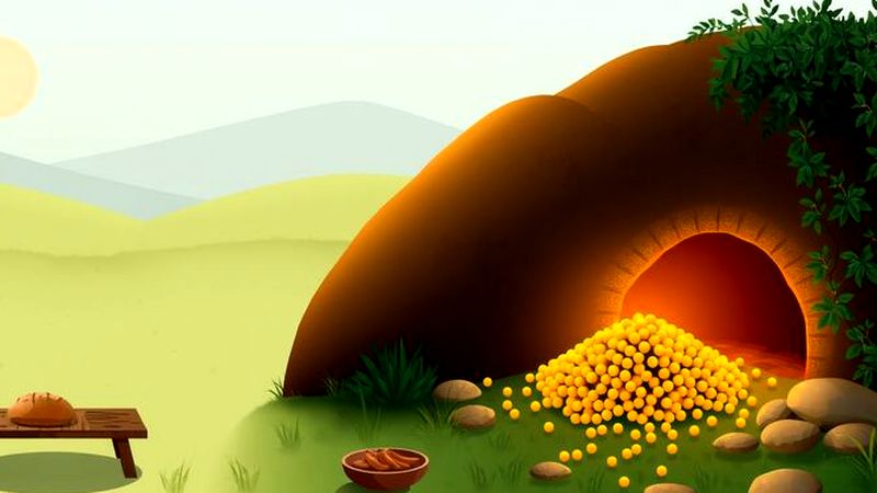 Un horno terroso cálido invita a la paz