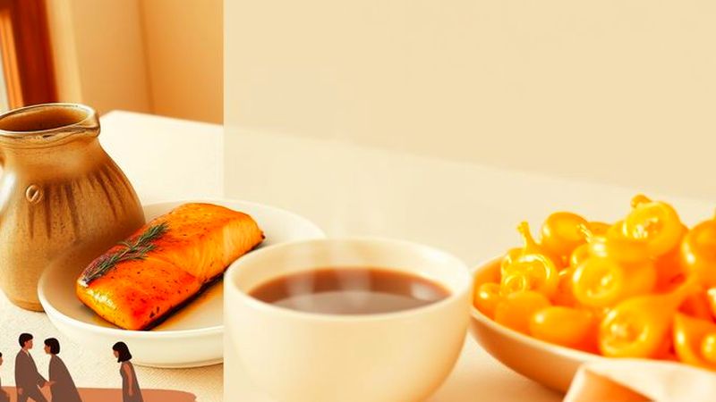 Un elegante plato evocaba calma y sabor
