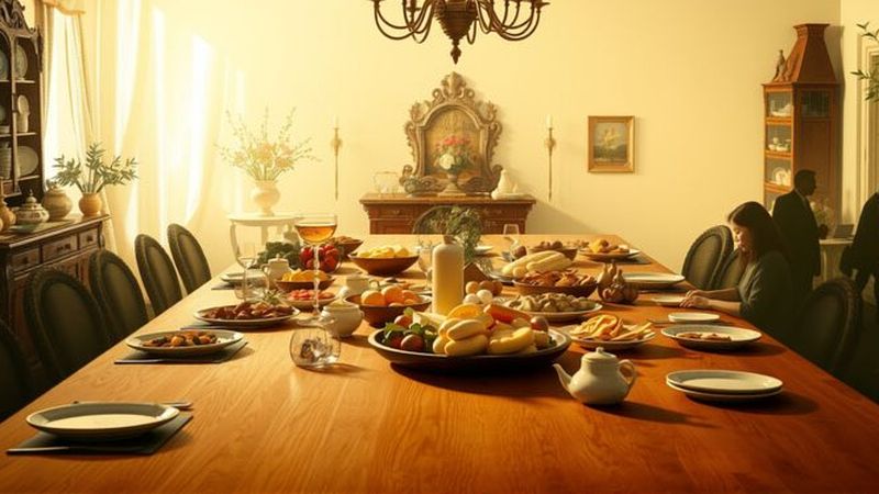 Una celebración visual de abundancia y paz