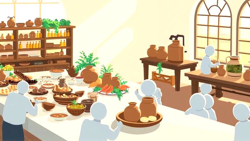 Una escena serena celebra la tradición