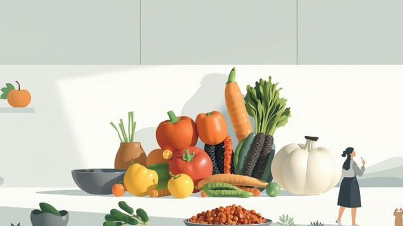 Una imagen minimalista promueve bienestar saludable