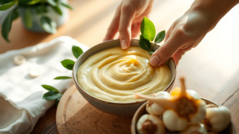 Un plato de puré crea serenidad cálida