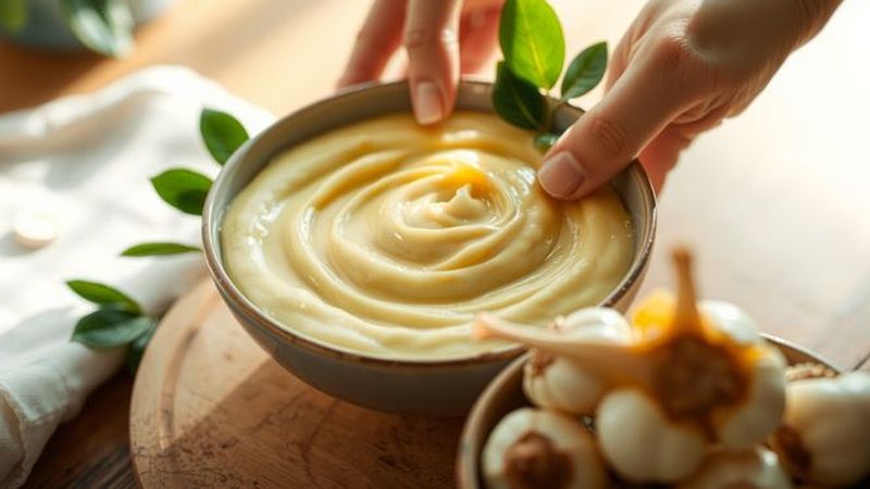 Un plato de puré crea serenidad cálida