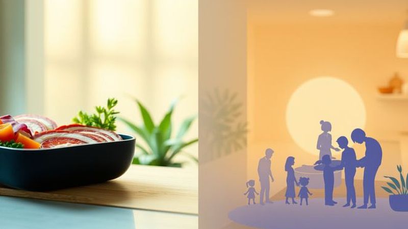 Arte culinario y serenidad visualmente impactantes