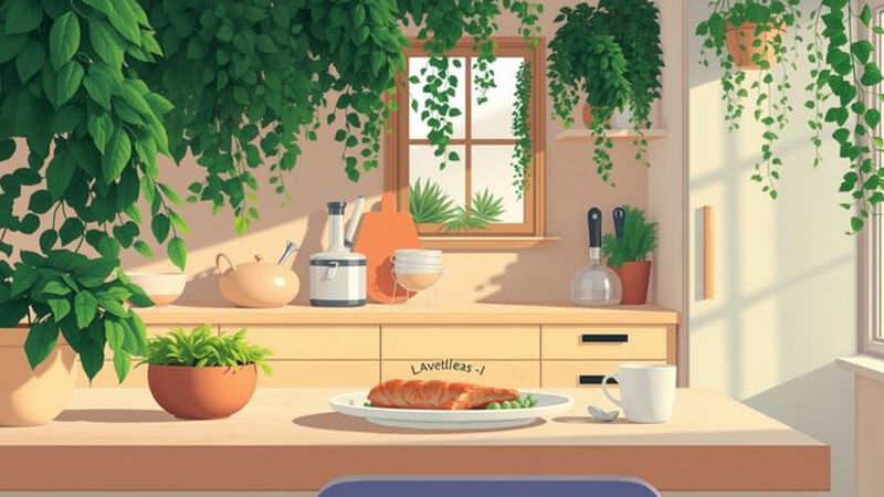 Cocina tranquila